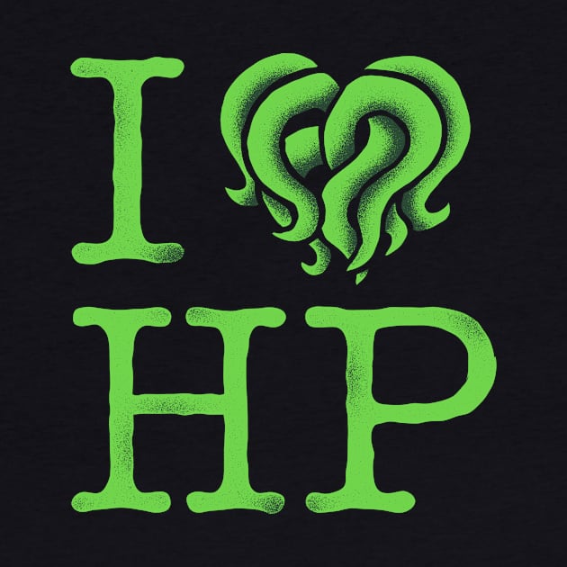 I HEART HP LOVECRAFT by BWartwork